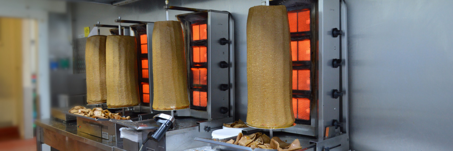 Doner cooking at Nasip’s facility